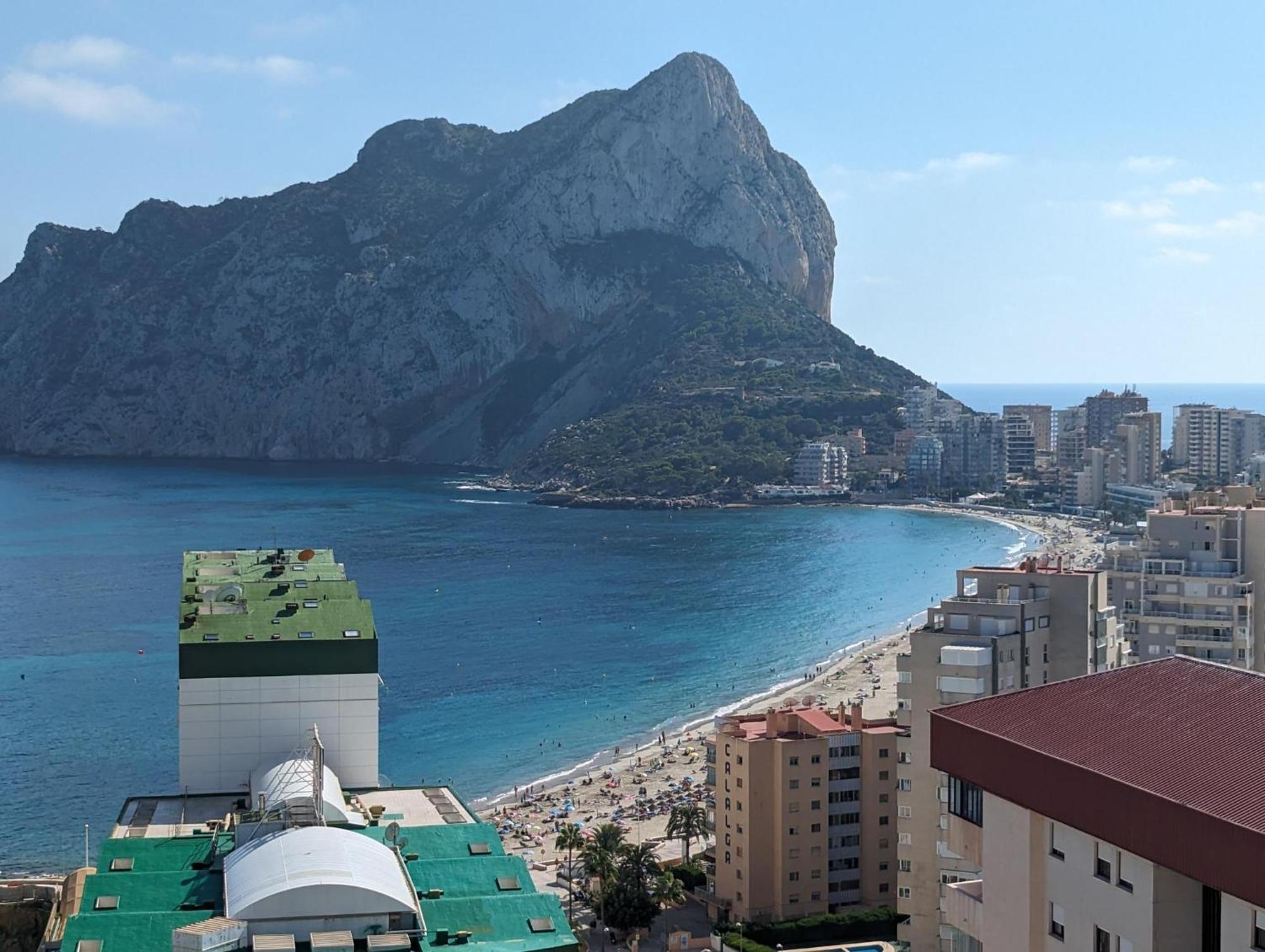 100 M From Fossa Beach In Calpe Exterior foto