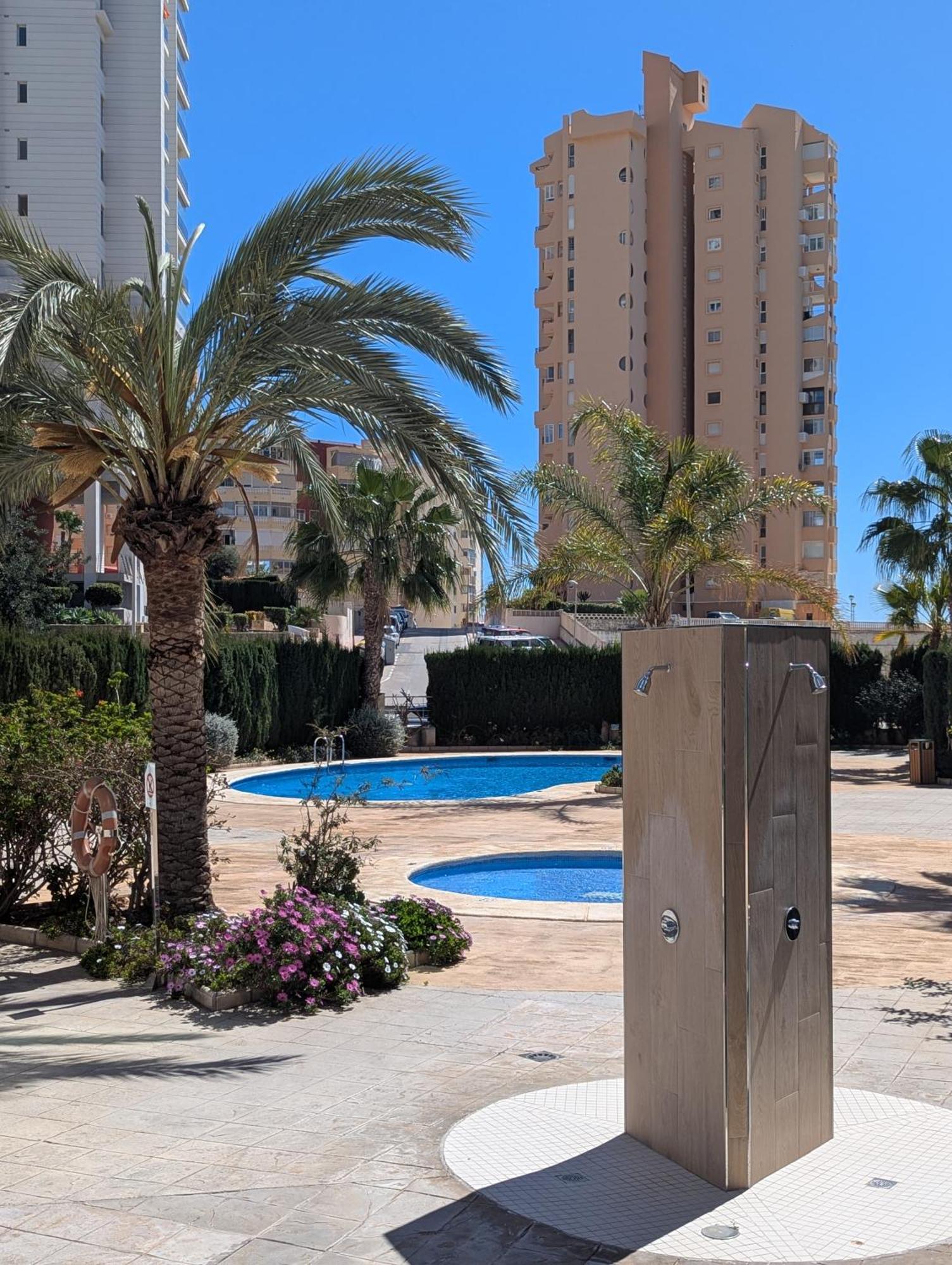 100 M From Fossa Beach In Calpe Exterior foto